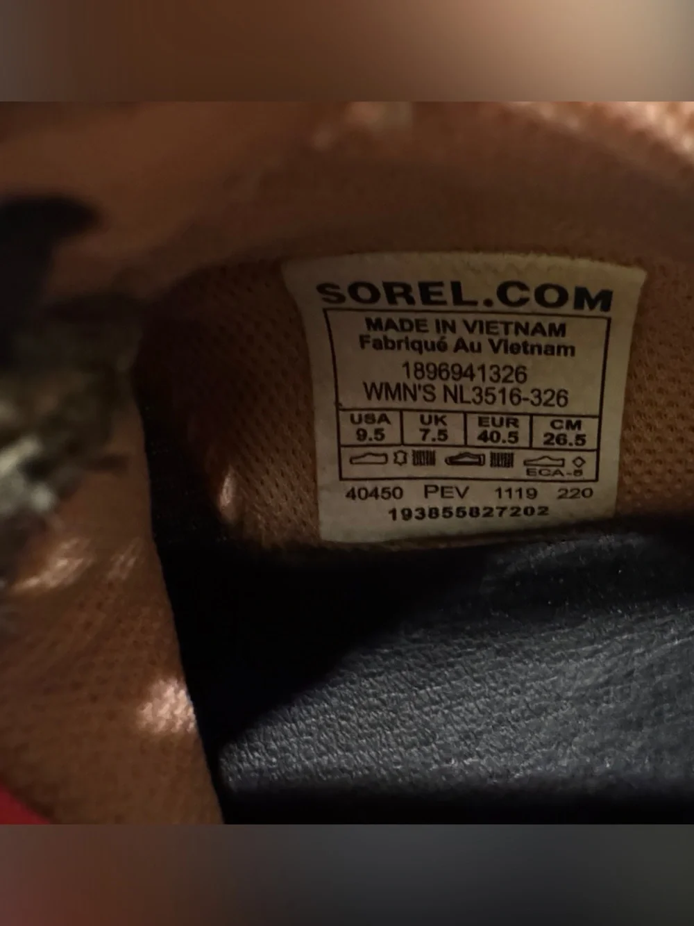 Sorel Kinetic Lite Lace Olive Green Sneakers with Pink and Blue Accents